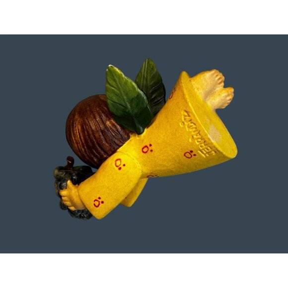 Anri Ferrandiz Flying Harvest Angels Set Colorful Hand Carved Italy 4" - Picture 7 of 13